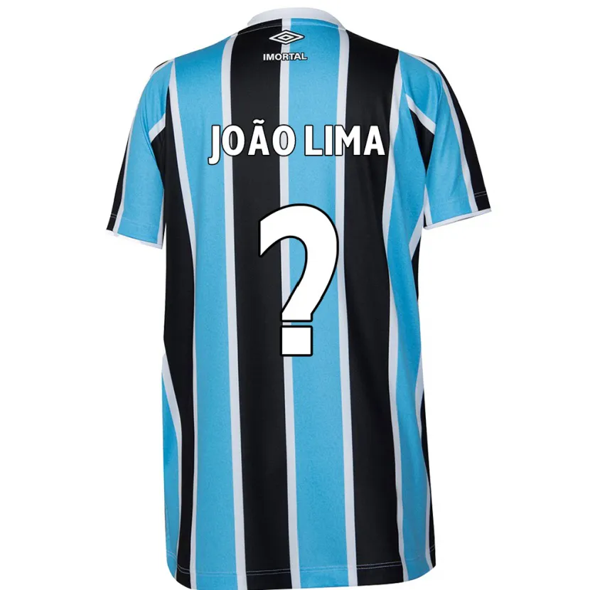 Danxen Heren João Lima #0 Blauw Zwart Wit Thuisshirt Thuistenue 2024/25 T-Shirt