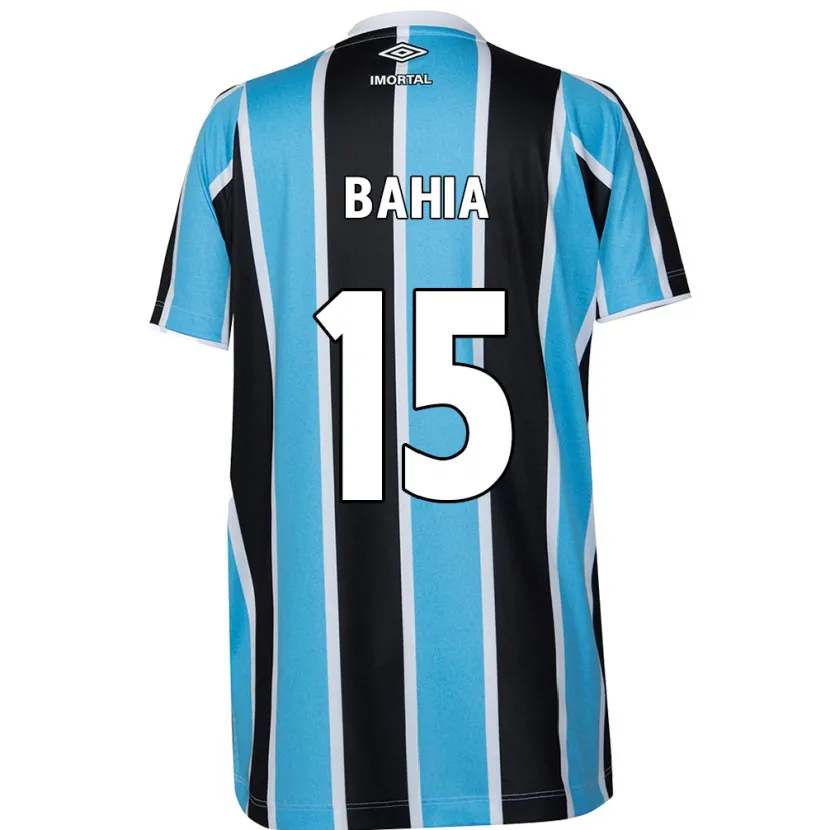 Danxen Heren Raíssa Bahia #15 Blauw Zwart Wit Thuisshirt Thuistenue 2024/25 T-Shirt