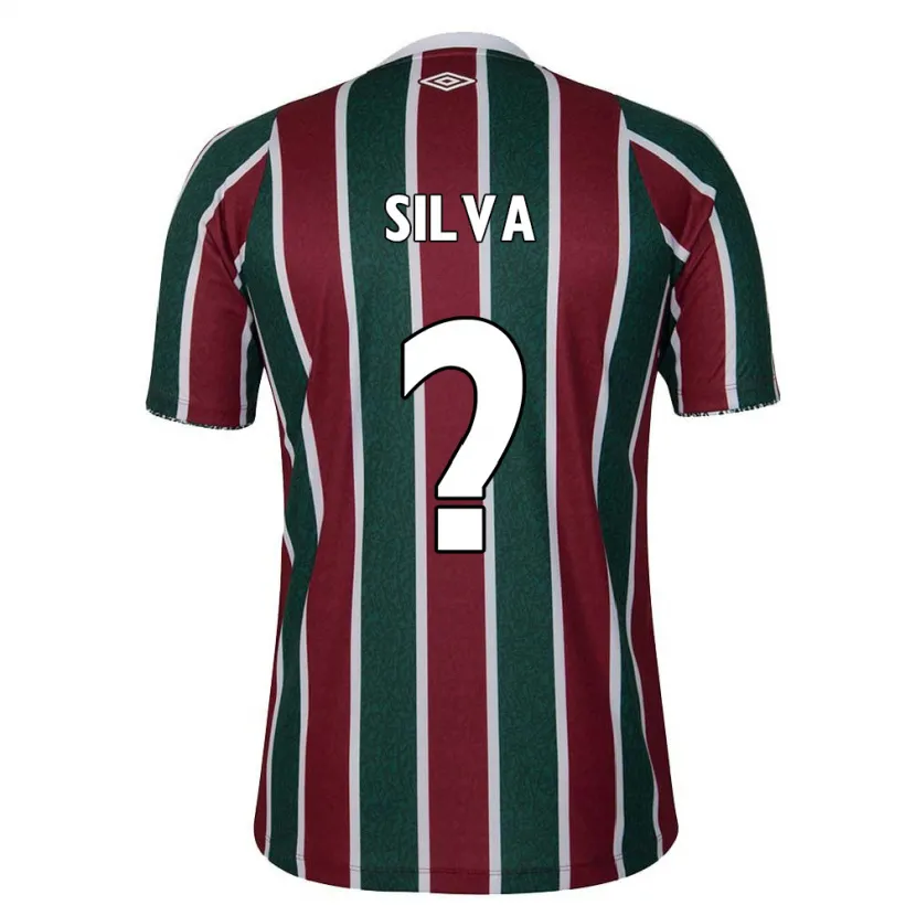 Danxen Heren Natan Silva #0 Groen Kastanjebruin Wit Thuisshirt Thuistenue 2024/25 T-Shirt