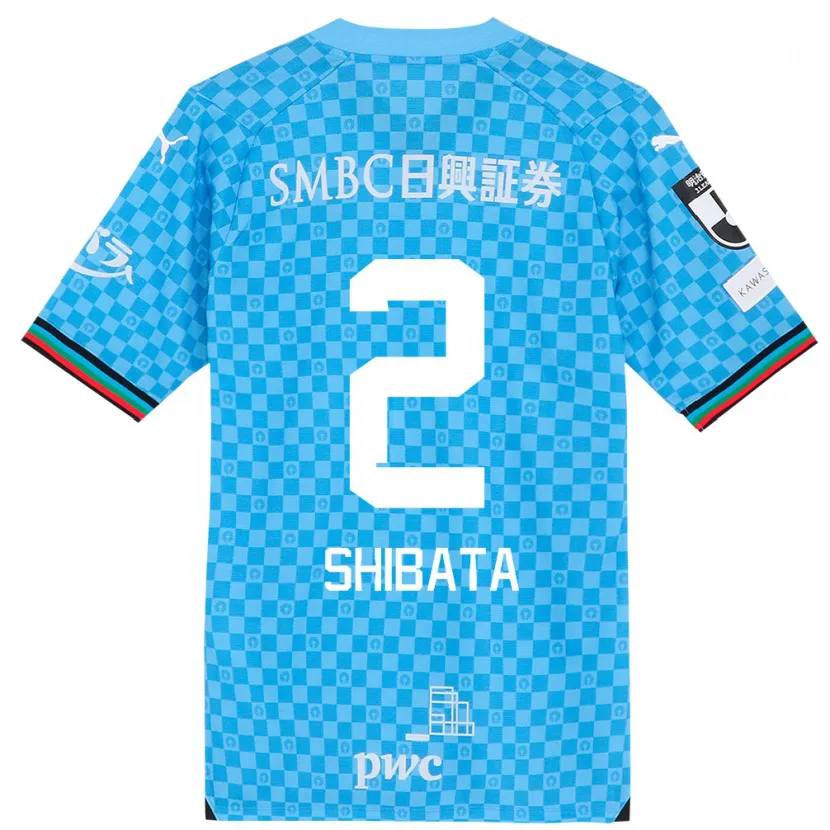 Danxen Heren Shotaro Shibata #2 Azuur Blauw Thuisshirt Thuistenue 2024/25 T-Shirt