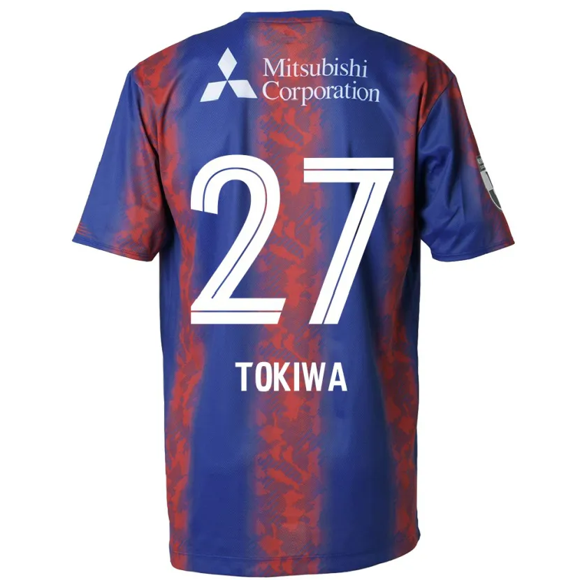 Danxen Heren Kyota Tokiwa #27 Blauw Rood Thuisshirt Thuistenue 2024/25 T-Shirt