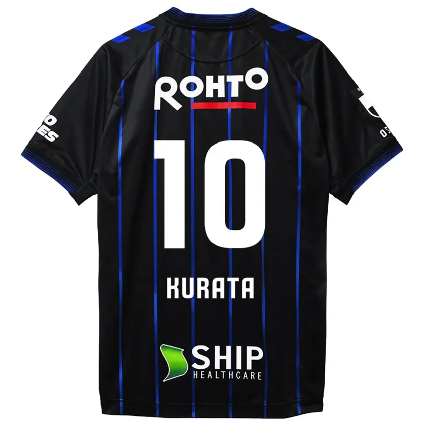 Danxen Heren Shu Kurata #10 Zwart Blauw Thuisshirt Thuistenue 2024/25 T-Shirt