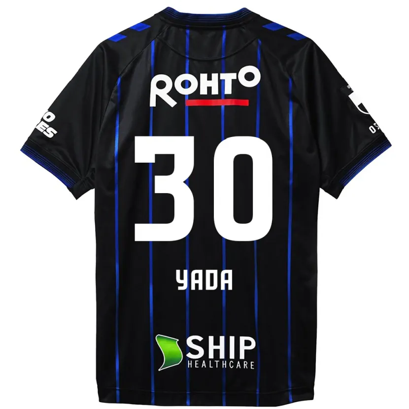 Danxen Heren Yukito Yada #30 Zwart Blauw Thuisshirt Thuistenue 2024/25 T-Shirt