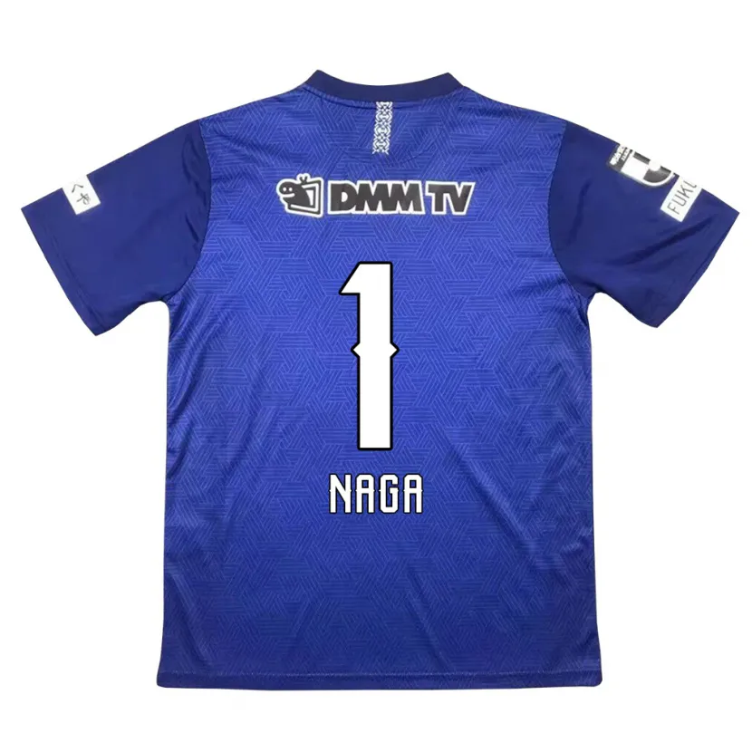 Danxen Heren Takumi Nagaishi #1 Donkerblauw Thuisshirt Thuistenue 2024/25 T-Shirt