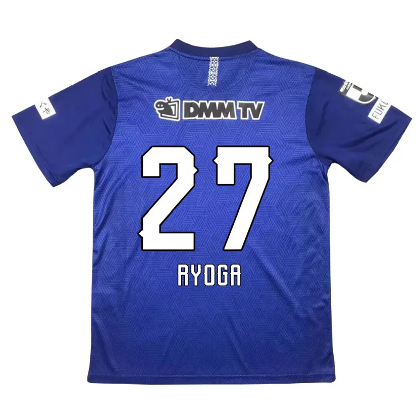 Danxen Heren Ryoga Sato #27 Donkerblauw Thuisshirt Thuistenue 2024/25 T-Shirt