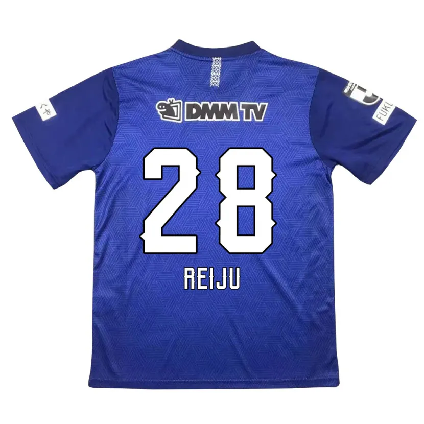 Danxen Heren Reiju Tsuruno #28 Donkerblauw Thuisshirt Thuistenue 2024/25 T-Shirt