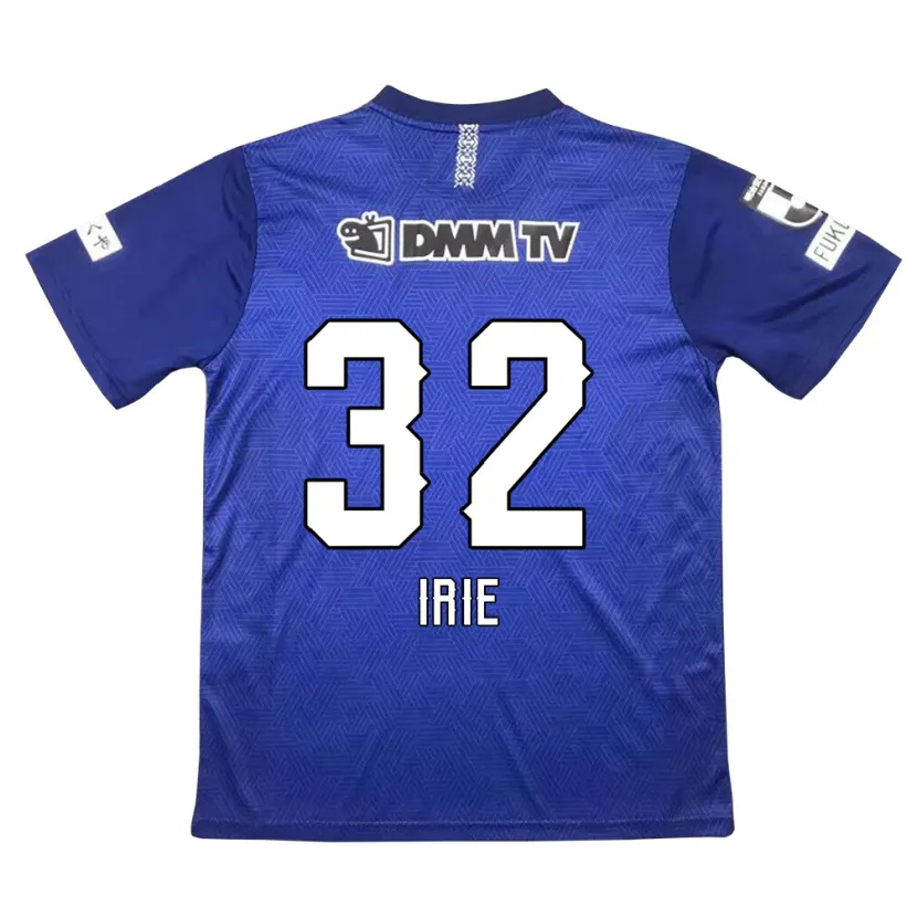 Danxen Heren Yujin Irie #32 Donkerblauw Thuisshirt Thuistenue 2024/25 T-Shirt