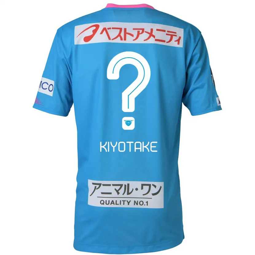 Danxen Heren Hiroshi Kiyotake #0 Blauw Roze Thuisshirt Thuistenue 2024/25 T-Shirt