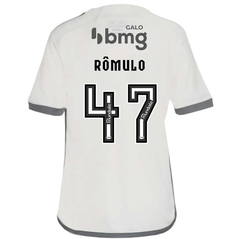 Danxen Heren Rômulo #47 Gebroken Wit Uitshirt Uittenue 2024/25 T-Shirt