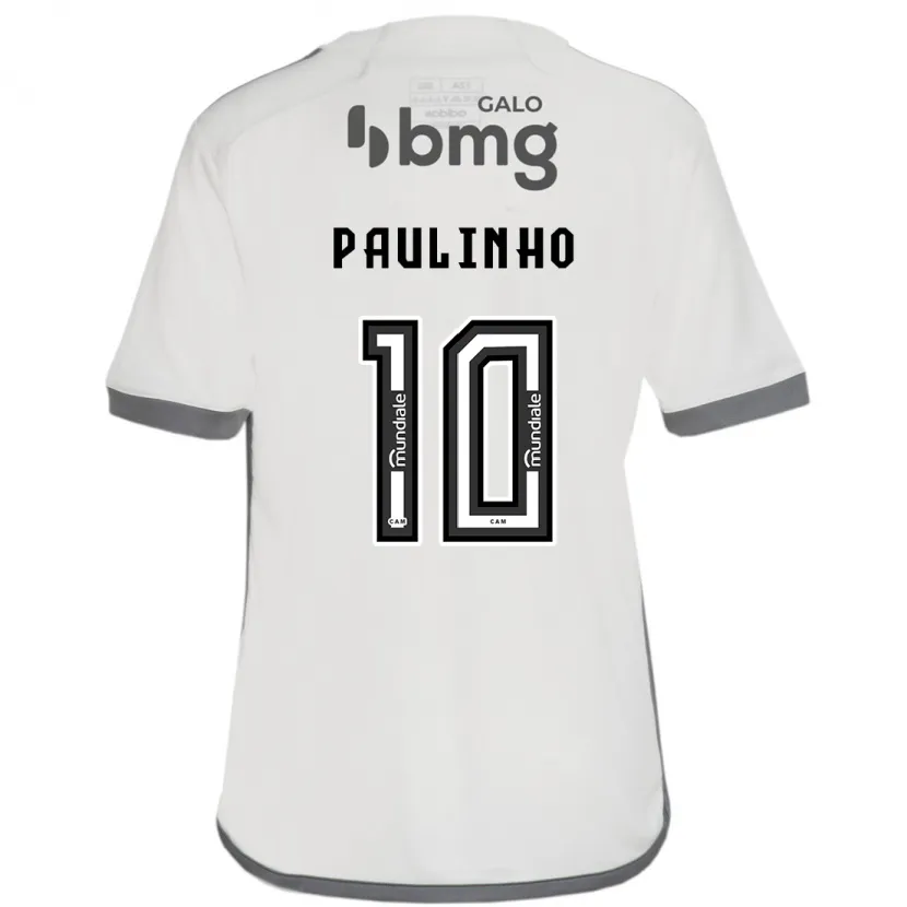 Danxen Heren Paulinho #10 Gebroken Wit Uitshirt Uittenue 2024/25 T-Shirt