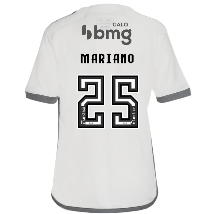 Danxen Heren Mariano #25 Gebroken Wit Uitshirt Uittenue 2024/25 T-Shirt