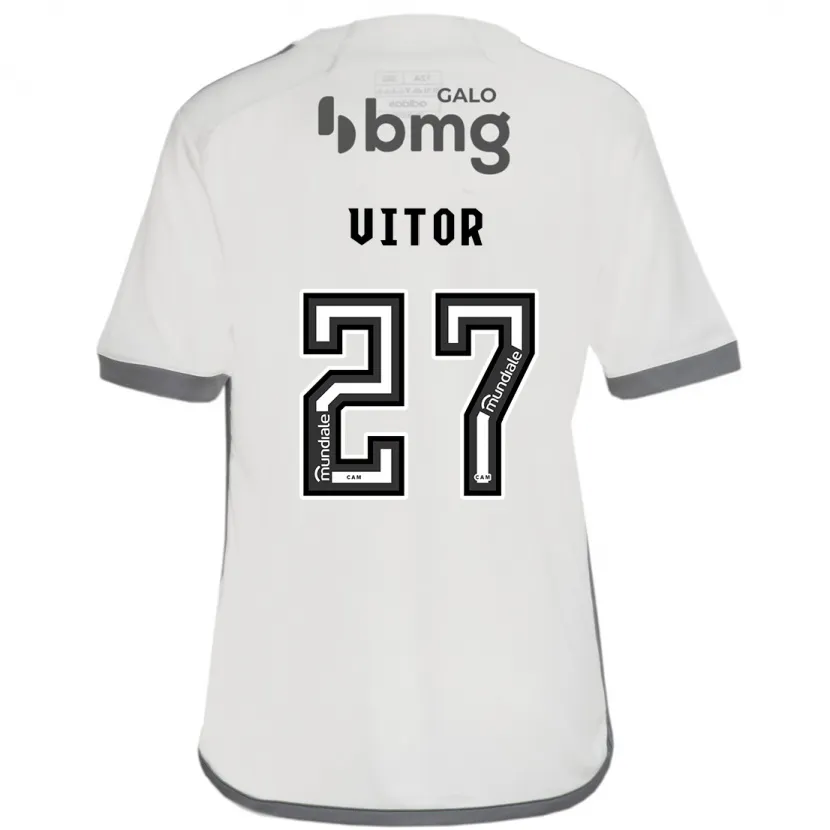 Danxen Heren Paulo Vitor #27 Gebroken Wit Uitshirt Uittenue 2024/25 T-Shirt