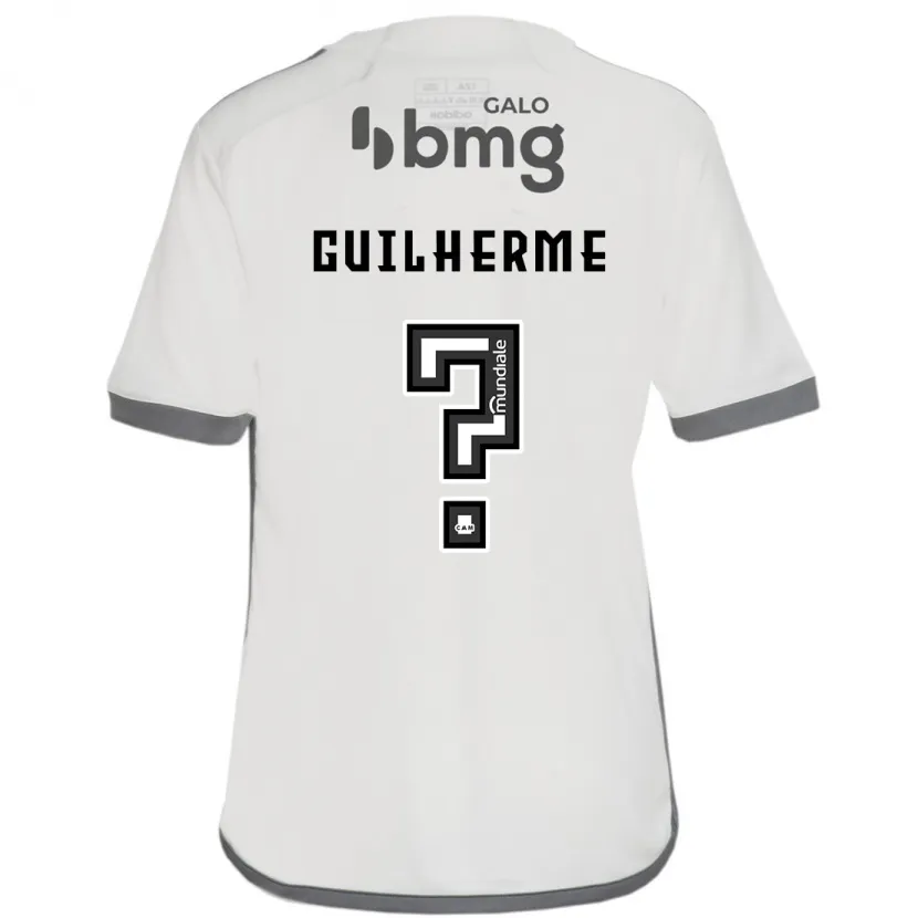 Danxen Heren Kauan Guilherme #0 Gebroken Wit Uitshirt Uittenue 2024/25 T-Shirt