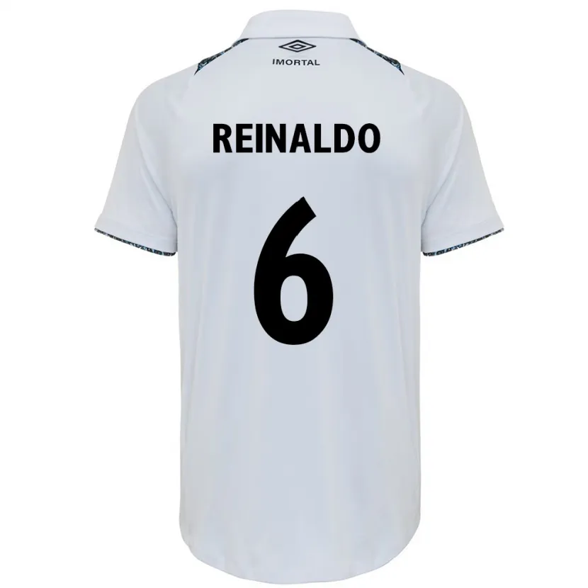 Danxen Heren Reinaldo #6 Wit Blauw Uitshirt Uittenue 2024/25 T-Shirt