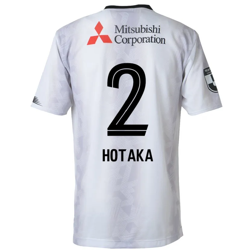 Danxen Heren Hotaka Nakamura #2 Wit Zwart Uitshirt Uittenue 2024/25 T-Shirt