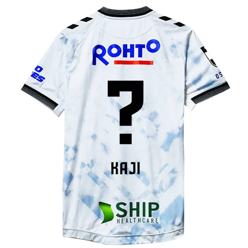 Danxen Heren Rihito Kaji #0 Wit Zwart Uitshirt Uittenue 2024/25 T-Shirt