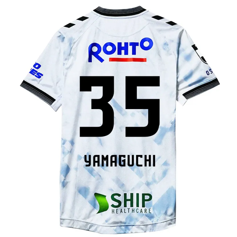 Danxen Heren Haruta Yamaguchi #35 Wit Zwart Uitshirt Uittenue 2024/25 T-Shirt