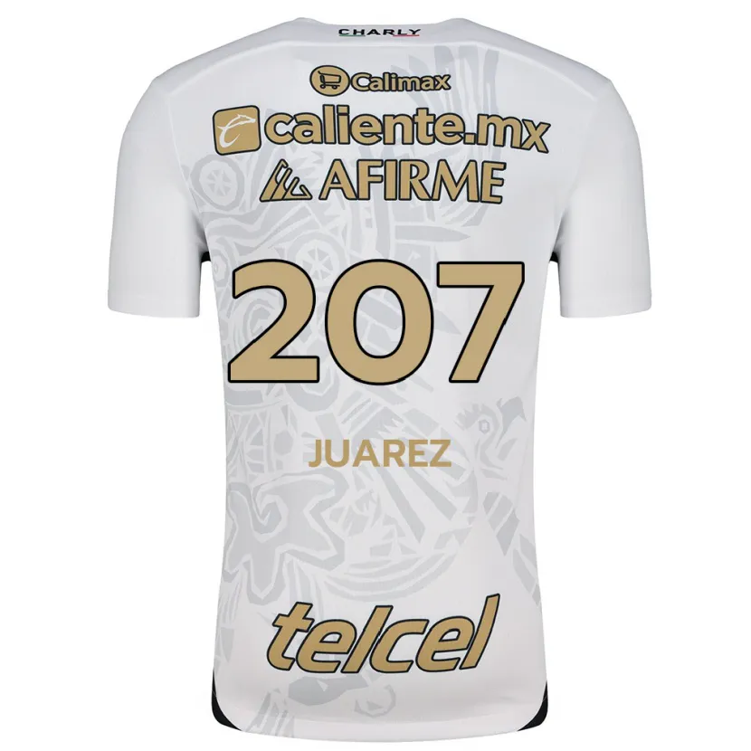 Danxen Heren José Juárez #207 Wit Zwart Uitshirt Uittenue 2024/25 T-Shirt