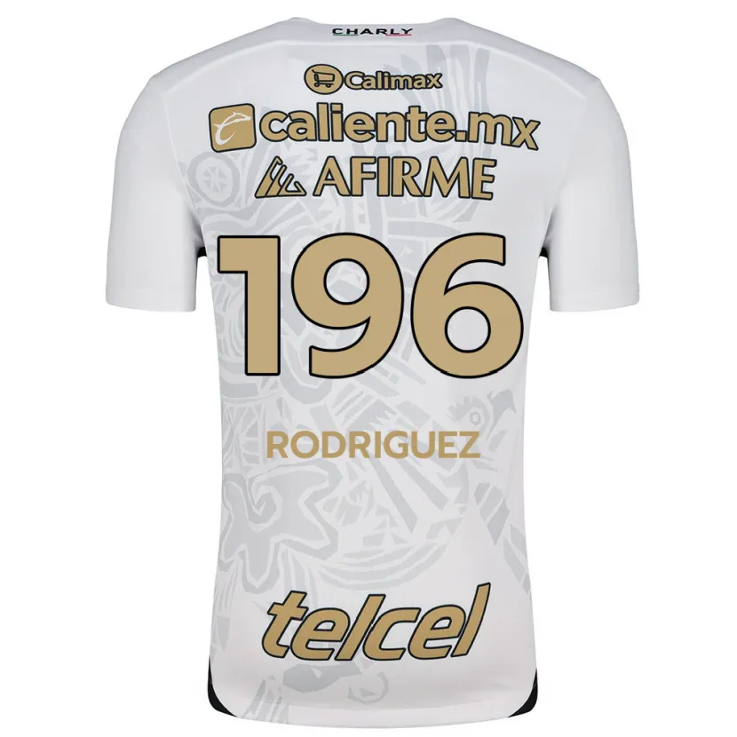 Danxen Heren Prince Rodríguez #196 Wit Zwart Uitshirt Uittenue 2024/25 T-Shirt