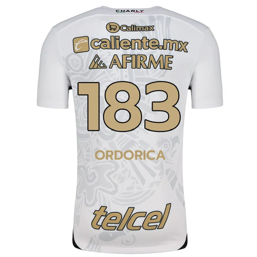 Danxen Heren Brandon Ordorica #183 Wit Zwart Uitshirt Uittenue 2024/25 T-Shirt