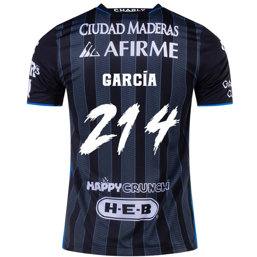 Danxen Heren José García #214 Wit Zwart Uitshirt Uittenue 2024/25 T-Shirt