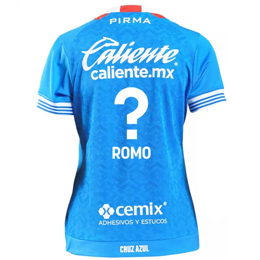 Danxen Dames Luis Romo #0 Hemelsblauw Thuisshirt Thuistenue 2024/25 T-Shirt