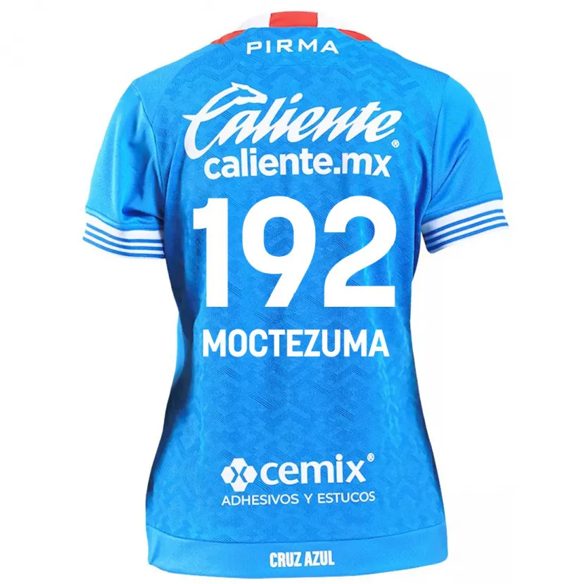 Danxen Dames Brayan Moctezuma #192 Hemelsblauw Thuisshirt Thuistenue 2024/25 T-Shirt