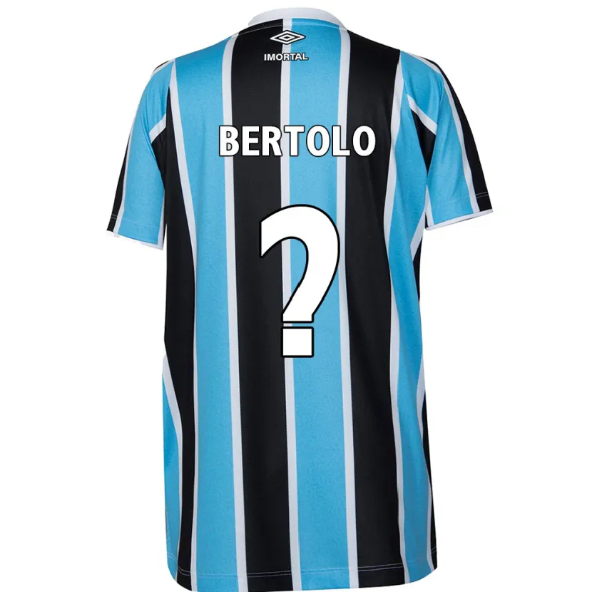 Danxen Dames Mateus Bertolo #0 Blauw Zwart Wit Thuisshirt Thuistenue 2024/25 T-Shirt