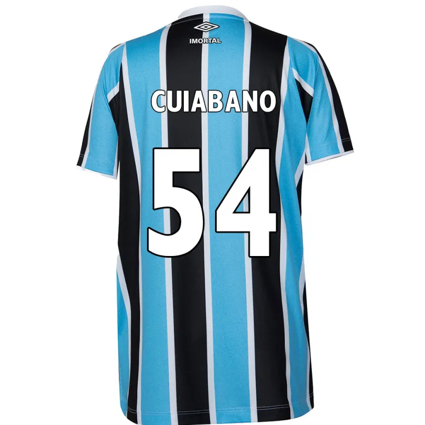 Danxen Dames Cuiabano #54 Blauw Zwart Wit Thuisshirt Thuistenue 2024/25 T-Shirt