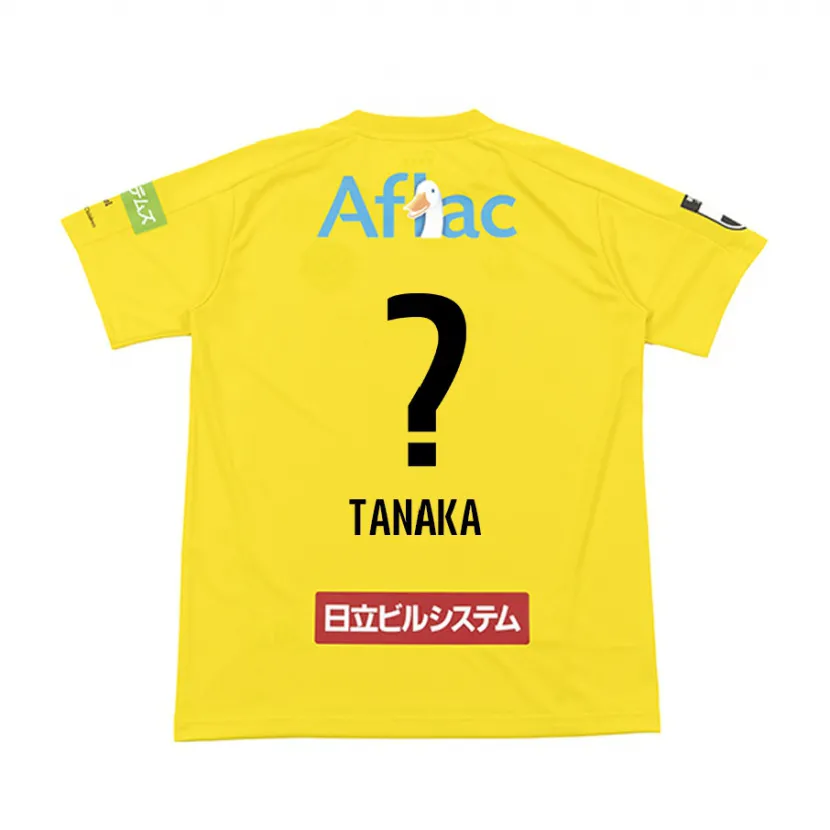 Danxen Dames Ari Tanaka #0 Geel Zwart Thuisshirt Thuistenue 2024/25 T-Shirt