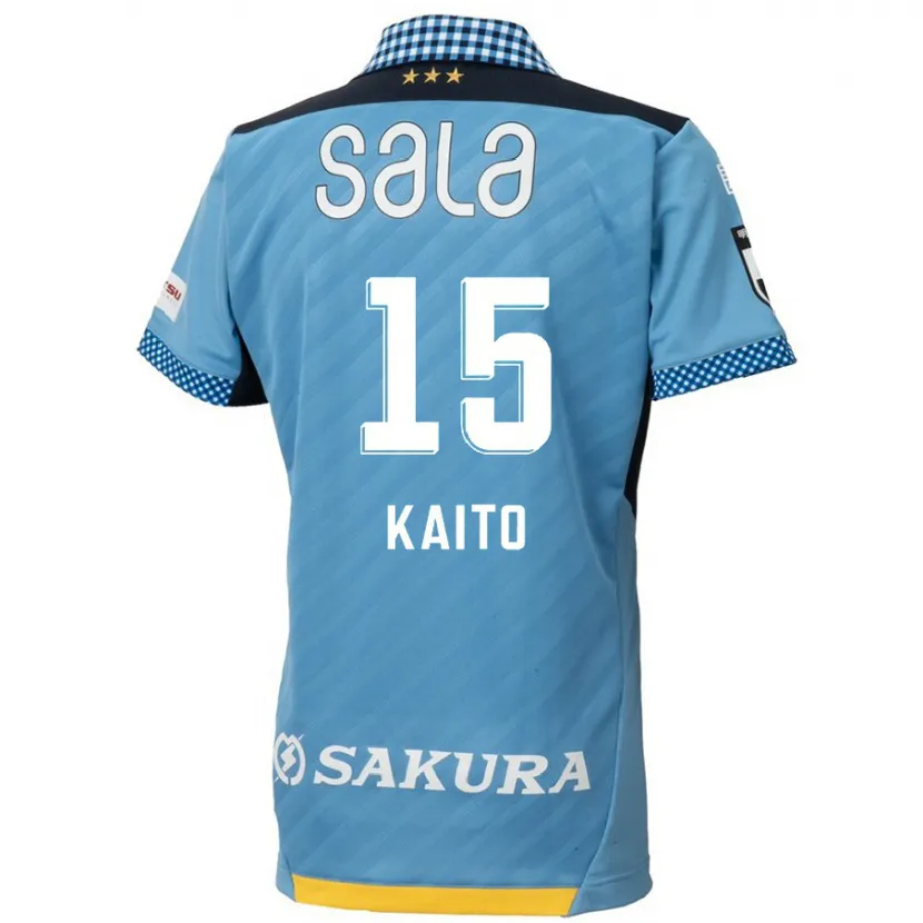 Danxen Dames Kaito Suzuki #15 Blauw Zwart Thuisshirt Thuistenue 2024/25 T-Shirt