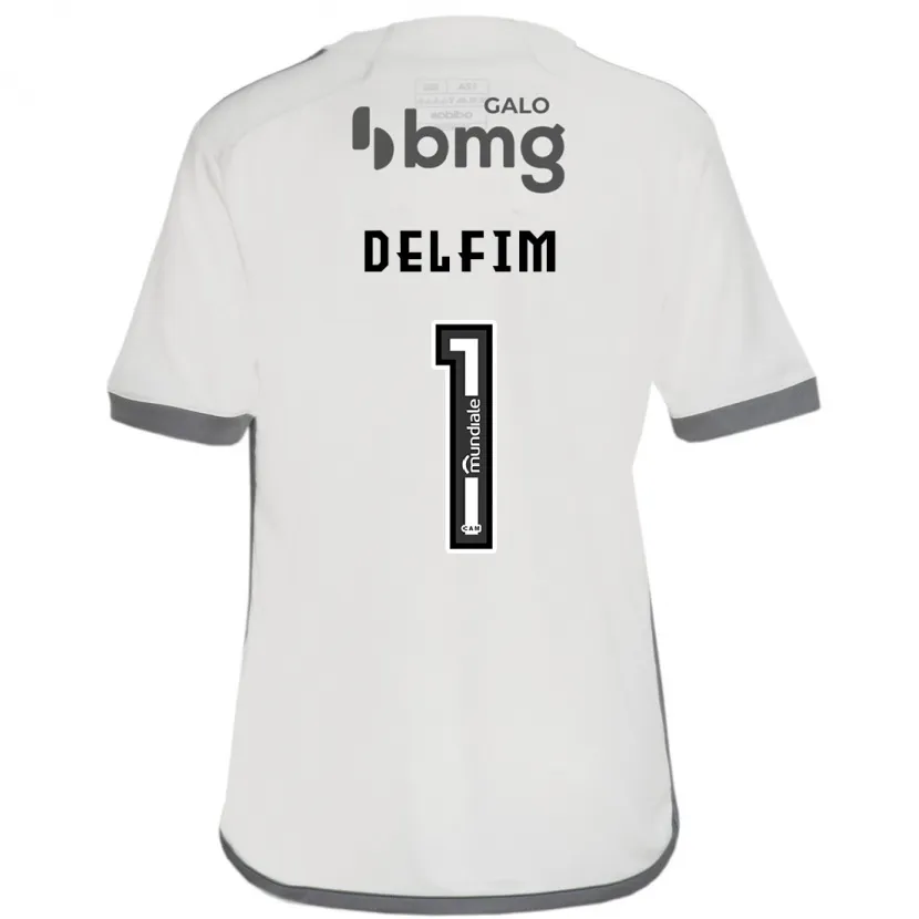 Danxen Dames Gabriel Delfim #1 Gebroken Wit Uitshirt Uittenue 2024/25 T-Shirt