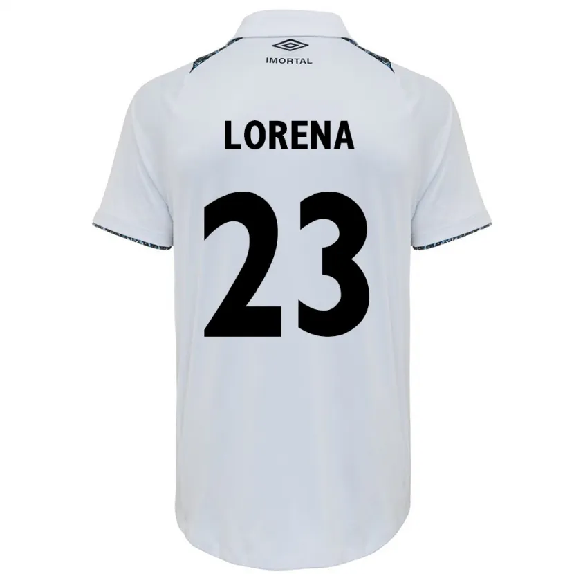 Danxen Dames Lorena #23 Wit Blauw Uitshirt Uittenue 2024/25 T-Shirt