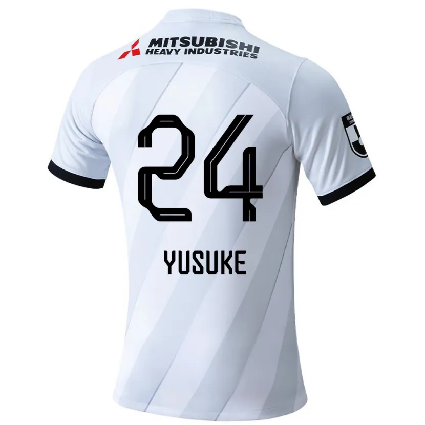 Danxen Dames Yusuke Matsuo #24 Wit Grijs Uitshirt Uittenue 2024/25 T-Shirt