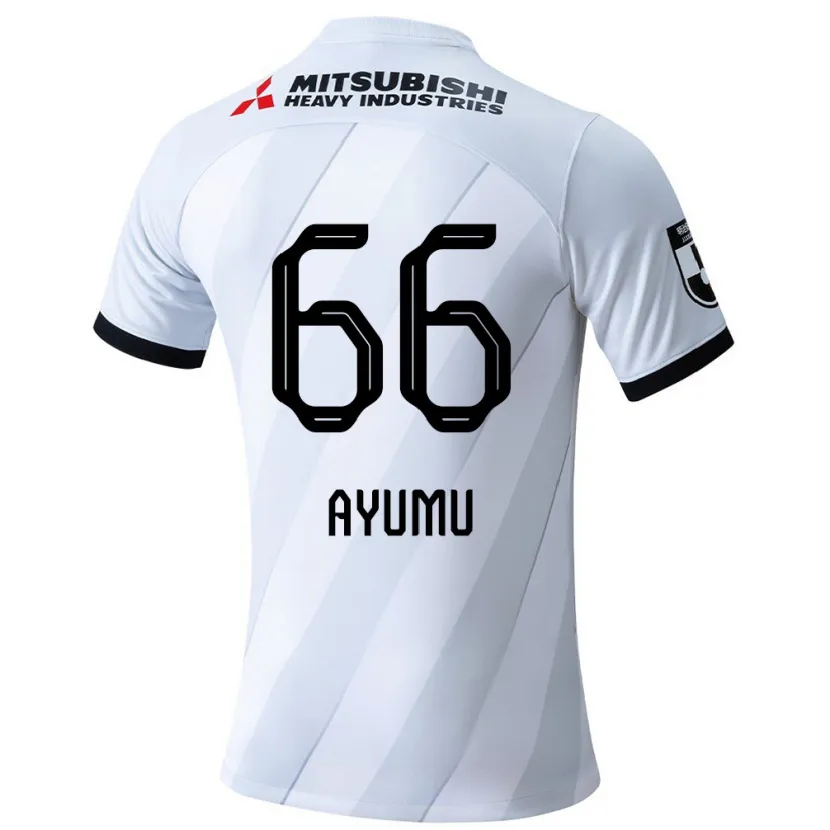 Danxen Dames Ayumu Ohata #66 Wit Grijs Uitshirt Uittenue 2024/25 T-Shirt