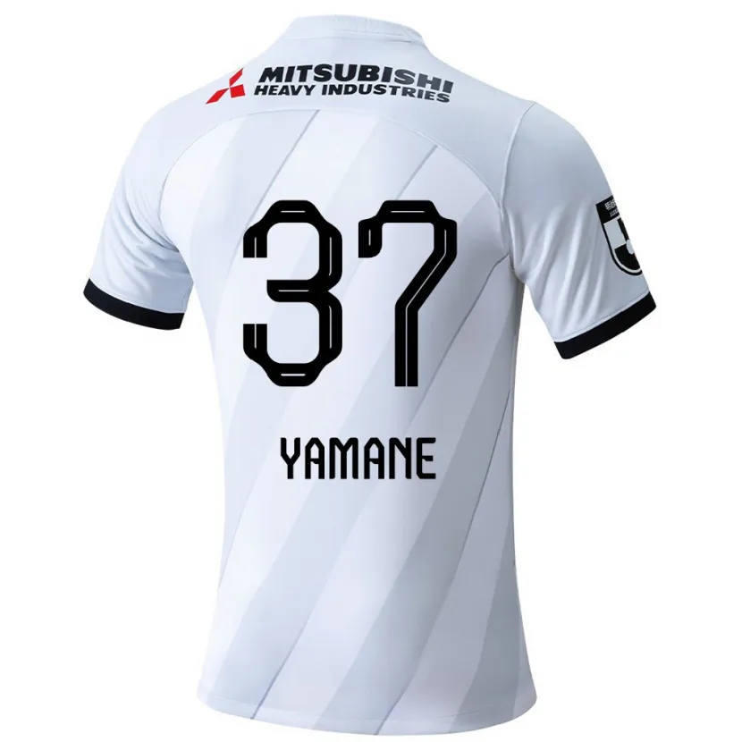 Danxen Dames Katsutoshi Yamane #37 Wit Grijs Uitshirt Uittenue 2024/25 T-Shirt