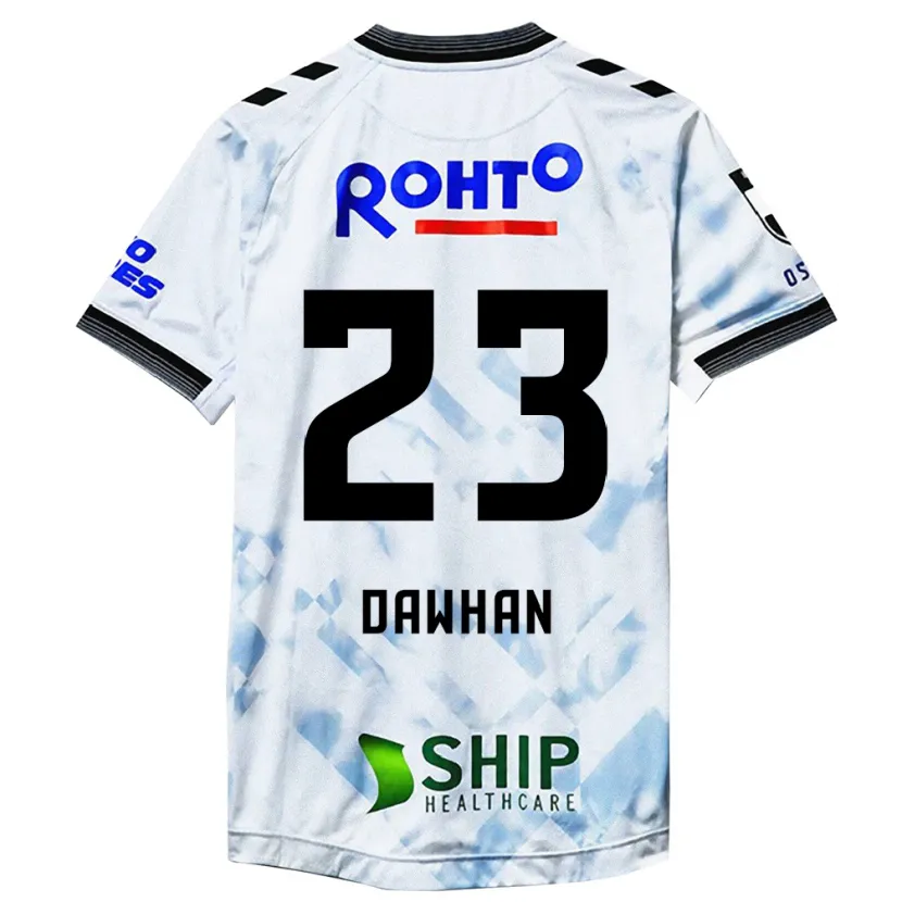 Danxen Dames Dawhan #23 Wit Zwart Uitshirt Uittenue 2024/25 T-Shirt