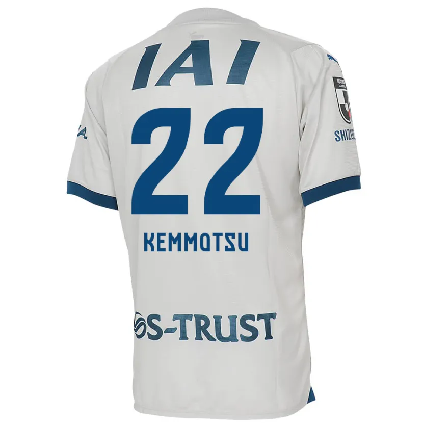 Danxen Dames Takumu Kemmotsu #22 Wit Blauw Uitshirt Uittenue 2024/25 T-Shirt