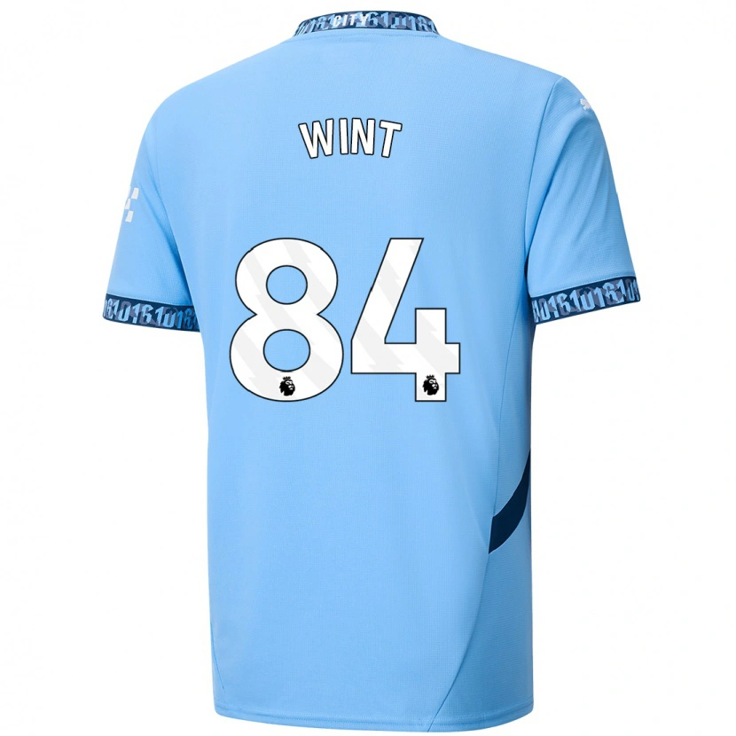 Danxen Kinderen Jack Wint #84 Marineblauw Thuisshirt Thuistenue 2024/25 T-Shirt