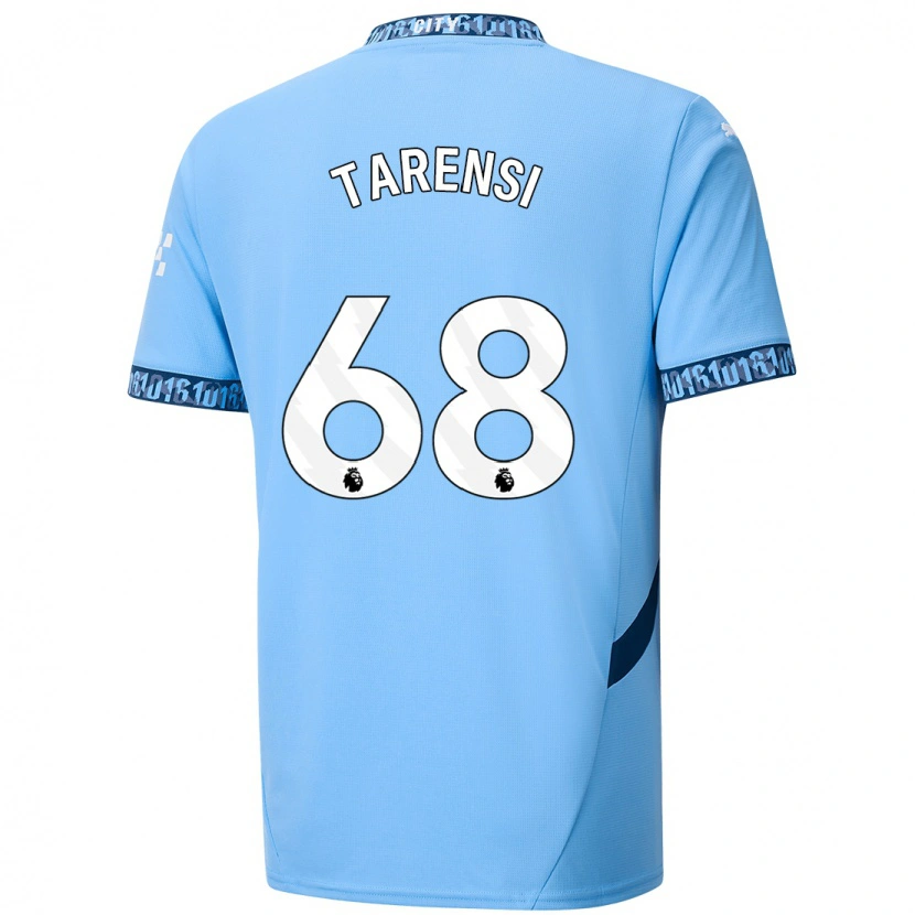 Danxen Kinderen Oscar Tarensi #68 Marineblauw Thuisshirt Thuistenue 2024/25 T-Shirt