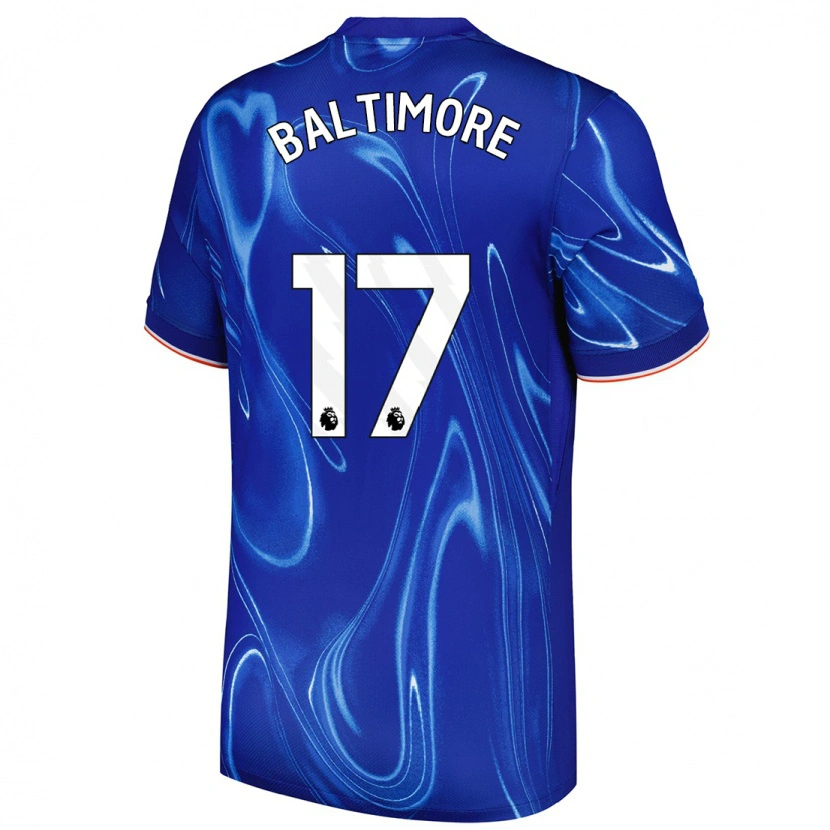 Danxen Kinderen Sandy Baltimore #17 Blauw Wit Thuisshirt Thuistenue 2024/25 T-Shirt