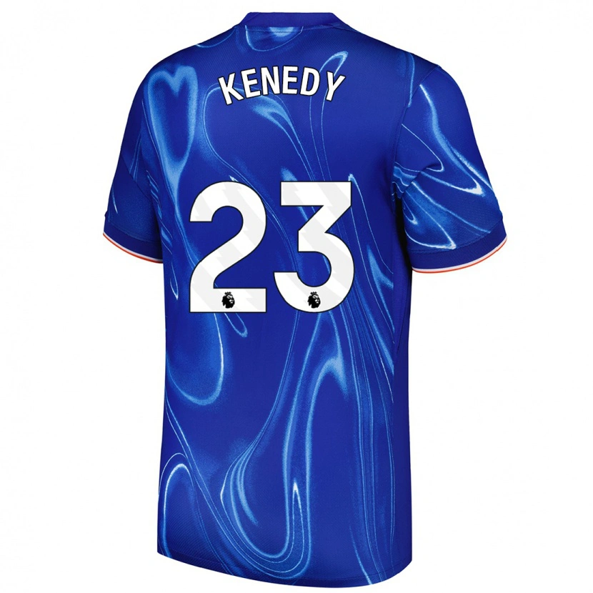 Danxen Kinderen Robert Kenedy #23 Blauw Wit Thuisshirt Thuistenue 2024/25 T-Shirt