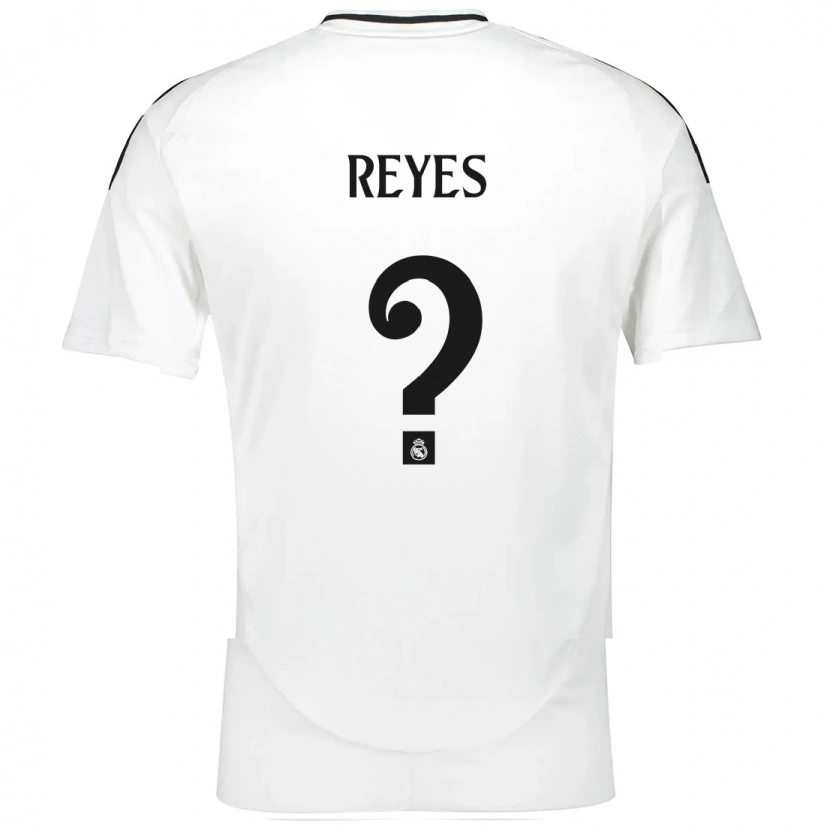 Danxen Kinderen José Reyes #0 Wit Thuisshirt Thuistenue 2024/25 T-Shirt