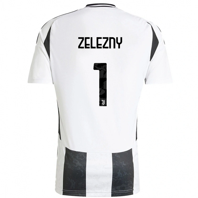 Danxen Kinderen Radoslaw Zelezny #1 Wit Zwart Thuisshirt Thuistenue 2024/25 T-Shirt