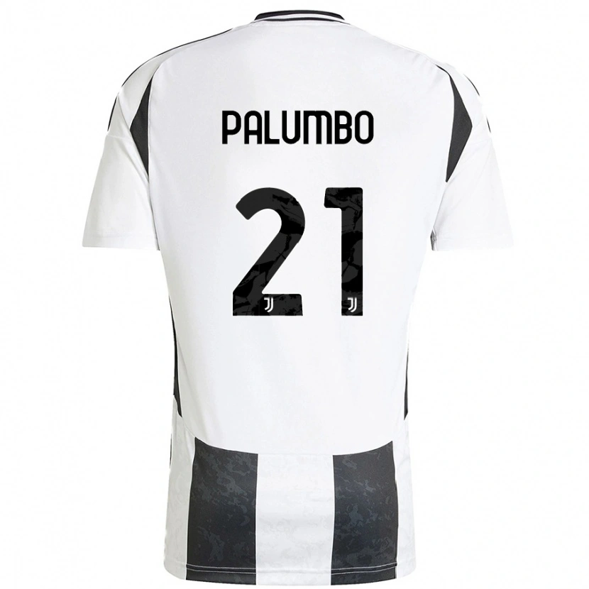 Danxen Kinderen Martin Palumbo #21 Wit Zwart Thuisshirt Thuistenue 2024/25 T-Shirt