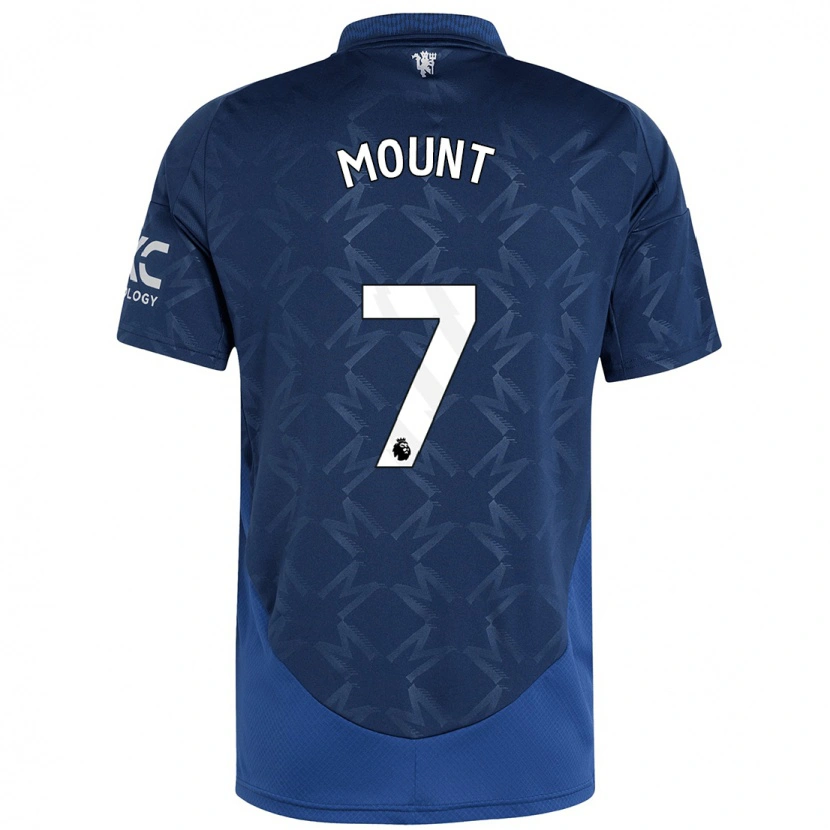 Danxen Kinderen Mason Mount #7 Indigo Uitshirt Uittenue 2024/25 T-Shirt