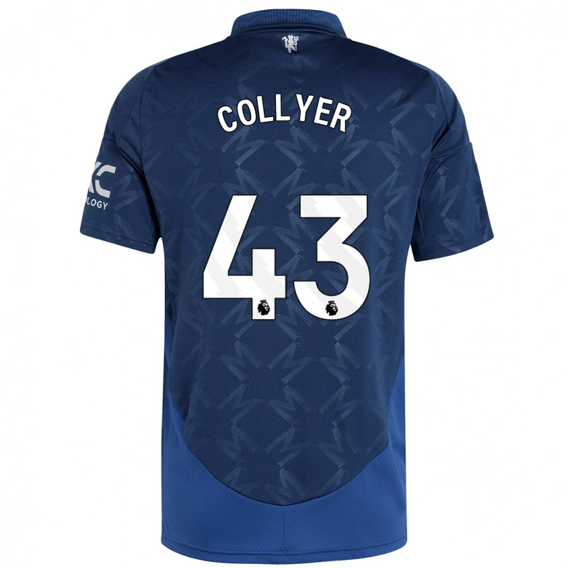 Danxen Kinderen Toby Collyer #43 Indigo Uitshirt Uittenue 2024/25 T-Shirt