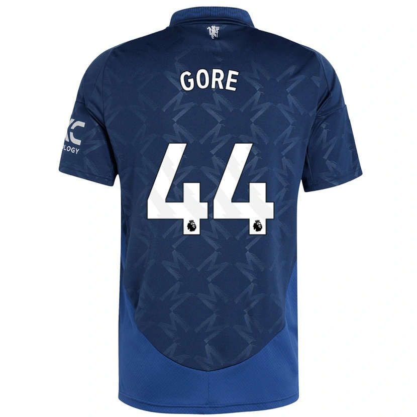 Danxen Kinderen Daniel Gore #44 Indigo Uitshirt Uittenue 2024/25 T-Shirt