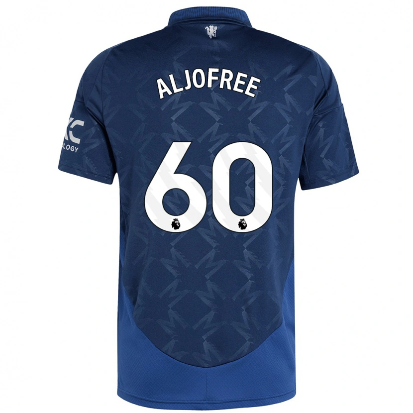 Danxen Kinderen Sonny Aljofree #60 Indigo Uitshirt Uittenue 2024/25 T-Shirt