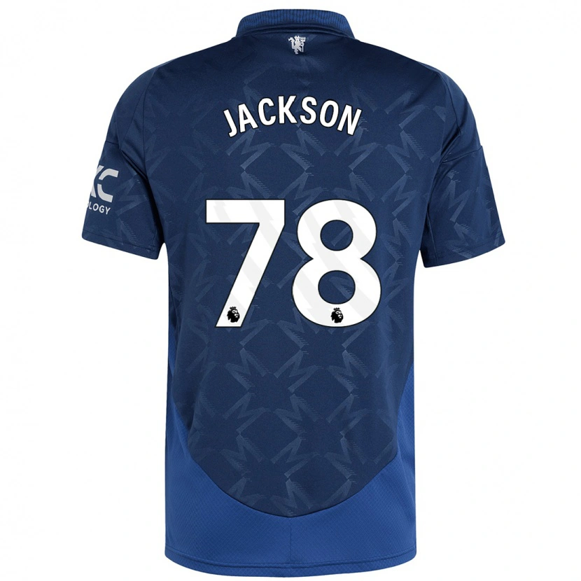 Danxen Kinderen Louis Jackson #78 Indigo Uitshirt Uittenue 2024/25 T-Shirt